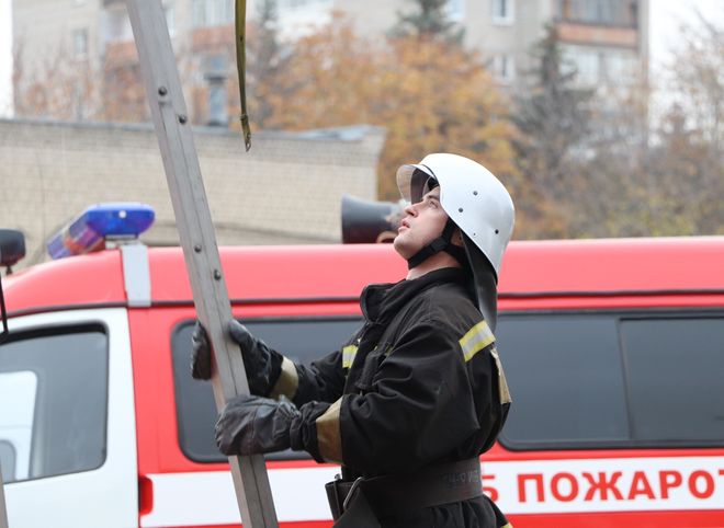 На улице Семинарской произошел пожар