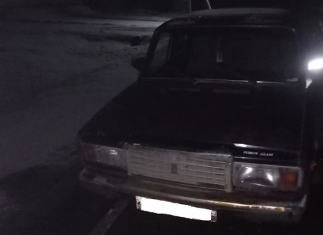 В Сасовском районе сотрудники ГИБДД остановили пьяного водителя
