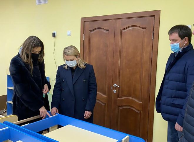 В Дашково-Песочне завершается строительство детского сада на 290 мест