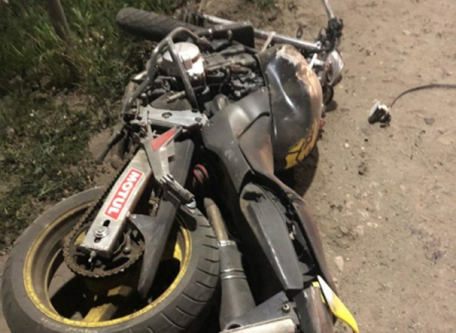 Полиция: погибший на Ряжском шоссе мотоциклист превысил скорость