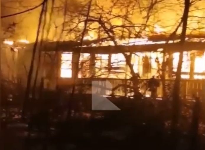 В МЧС прокомментировали крупный пожар в Солотче