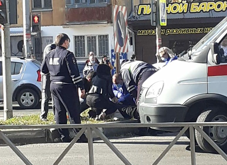 В ДТП на улице Черновицкой пострадал 69-летний мужчина