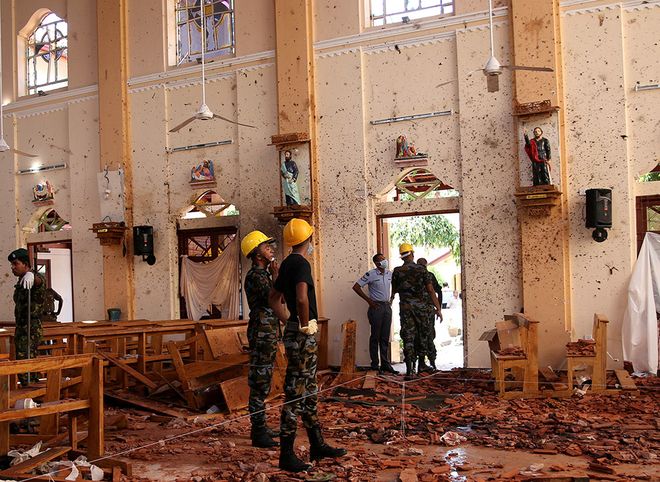 ИГ взяло на себя ответственность за взрывы на Шри-Ланке