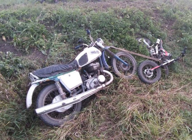 В ДТП в Скопинском районе пострадал 20-летний мотоциклист