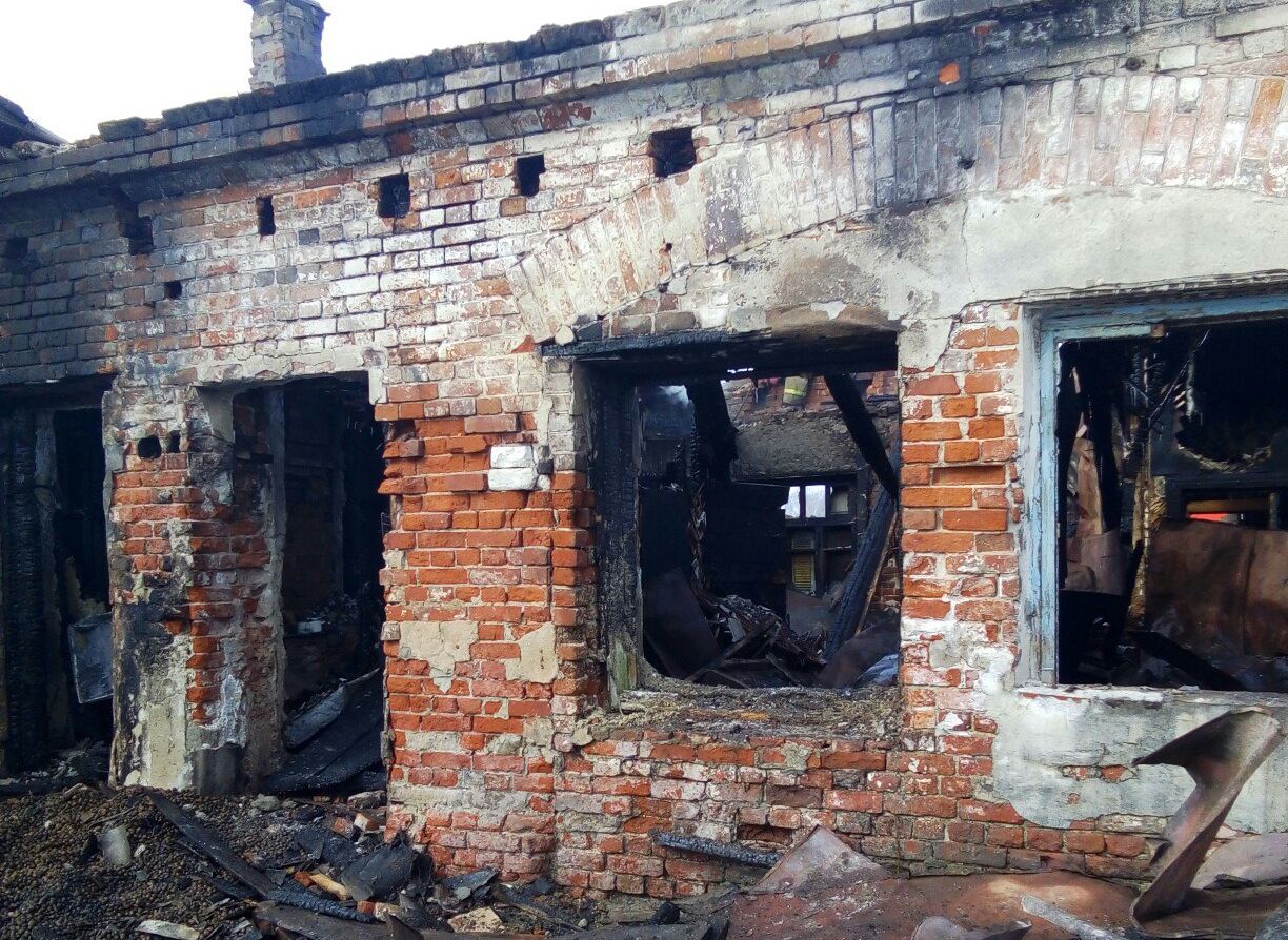 На пожаре в Рыбновском районе погиб 82-летний пенсионер