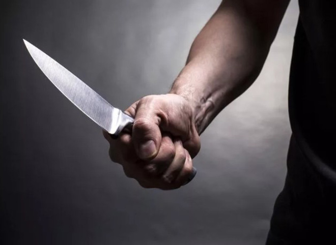 Пьяный рязанец напал на бывшую супругу с кухонным ножом