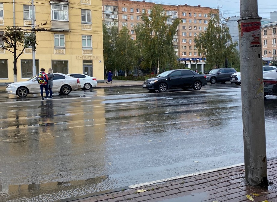 На Первомайском проспекте сбили пешехода-нарушителя