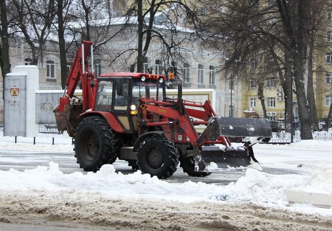 За 2 дня с улиц Рязани вывезли 23,6 тыс. кубометров снега