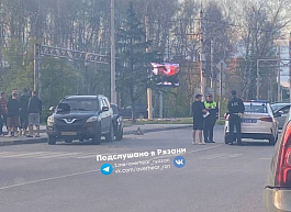 На Московском шоссе произошла авария