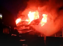 При разборе завалов на месте пожара в Клепиковском районе обнаружен труп