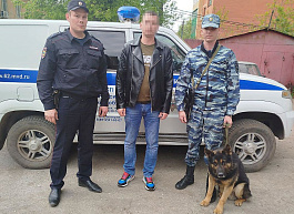 Полицейские задержали на Московском шоссе объявленного в федеральный розыск мужчину