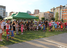 Для жителей Кального провели первый семейный фестиваль «ПриКальное лето»