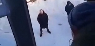 Опубликовано видео разговора Александра Глебова с полицейскими перед стрельбой