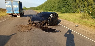 В ДТП в Сапожковском районе погиб 27-летний пассажир иномарки