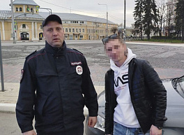 На площади Ленина поймали пьяного водителя на Audi без прав 