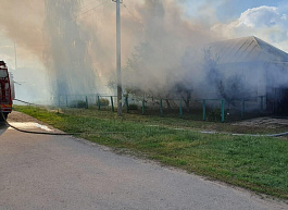 На пожаре в селе Болошнево погиб пенсионер