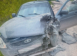 При столкновении трех автомобилей в Касимове пострадала женщина