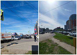 Рязанцы встали в огромную пробку на выезде из города в сторону Солотчи