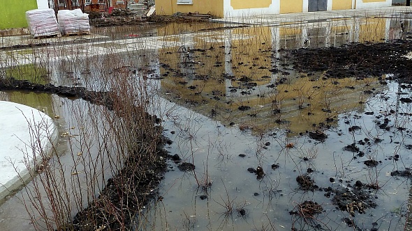 Рязань затопило торговый городок. Затопление торгового городка в Рязани. Торговый городок Рязань затопило. Рязань затопило.