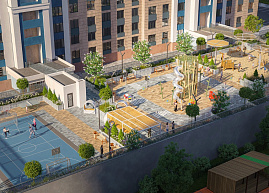 По просьбам жильцов: «Зеленый сад» строит стилобат в ЖК «Еврокласс-4»