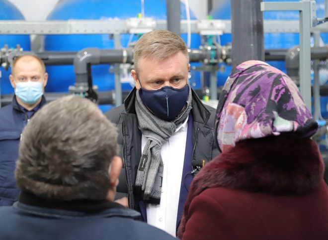 Губернатор Любимов: проблема с обеспеченностью чистой водой в Спас-Клепиках решена
