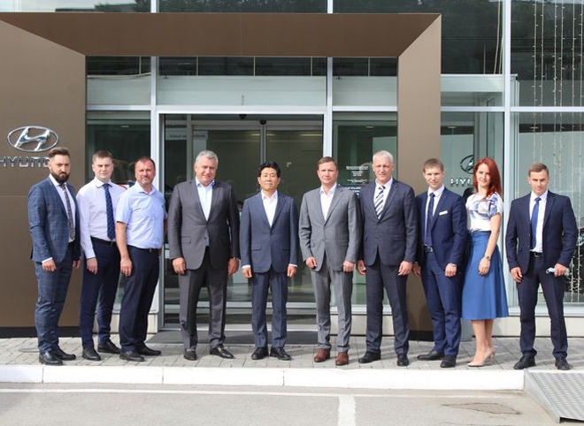 Президент компании «Хендэ Мотор СНГ» посетил «Автоимпорт» и «Регион 62»