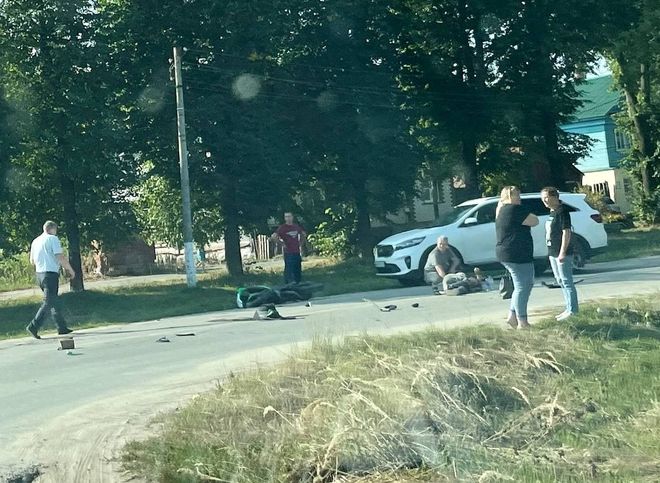 В Касимове произошло ДТП с участием мотоциклиста
