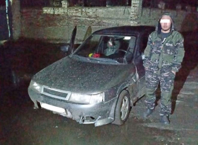 В Сасовском районе полиция остановила пьяного водителя ВАЗа
