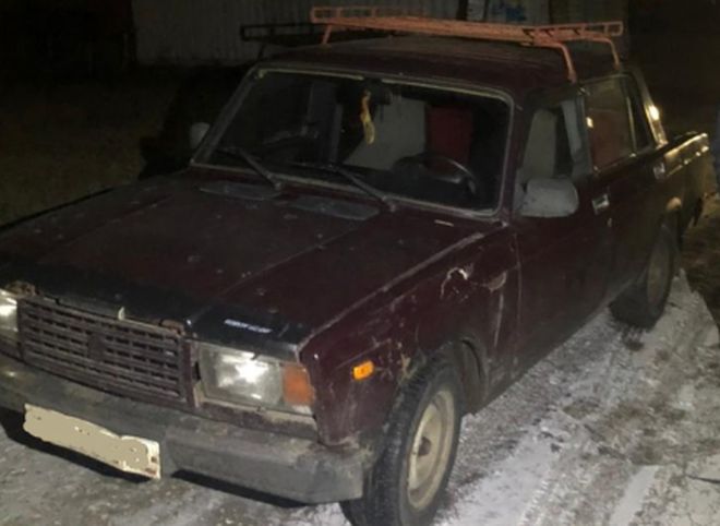 В Сасовском районе сотрудники ДПС задержали пьяного водителя на «семерке»