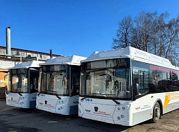 В Рязань приехали новые автобусы